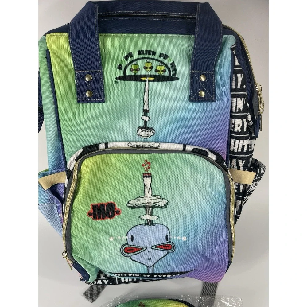 Weedhead MO Hittin It Everyday Diaper Bag Backpack & Sling Bag Set Rare